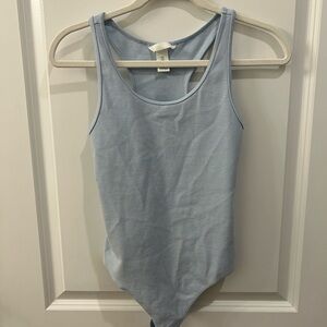 Light Blue H&M Tank Bodysuit